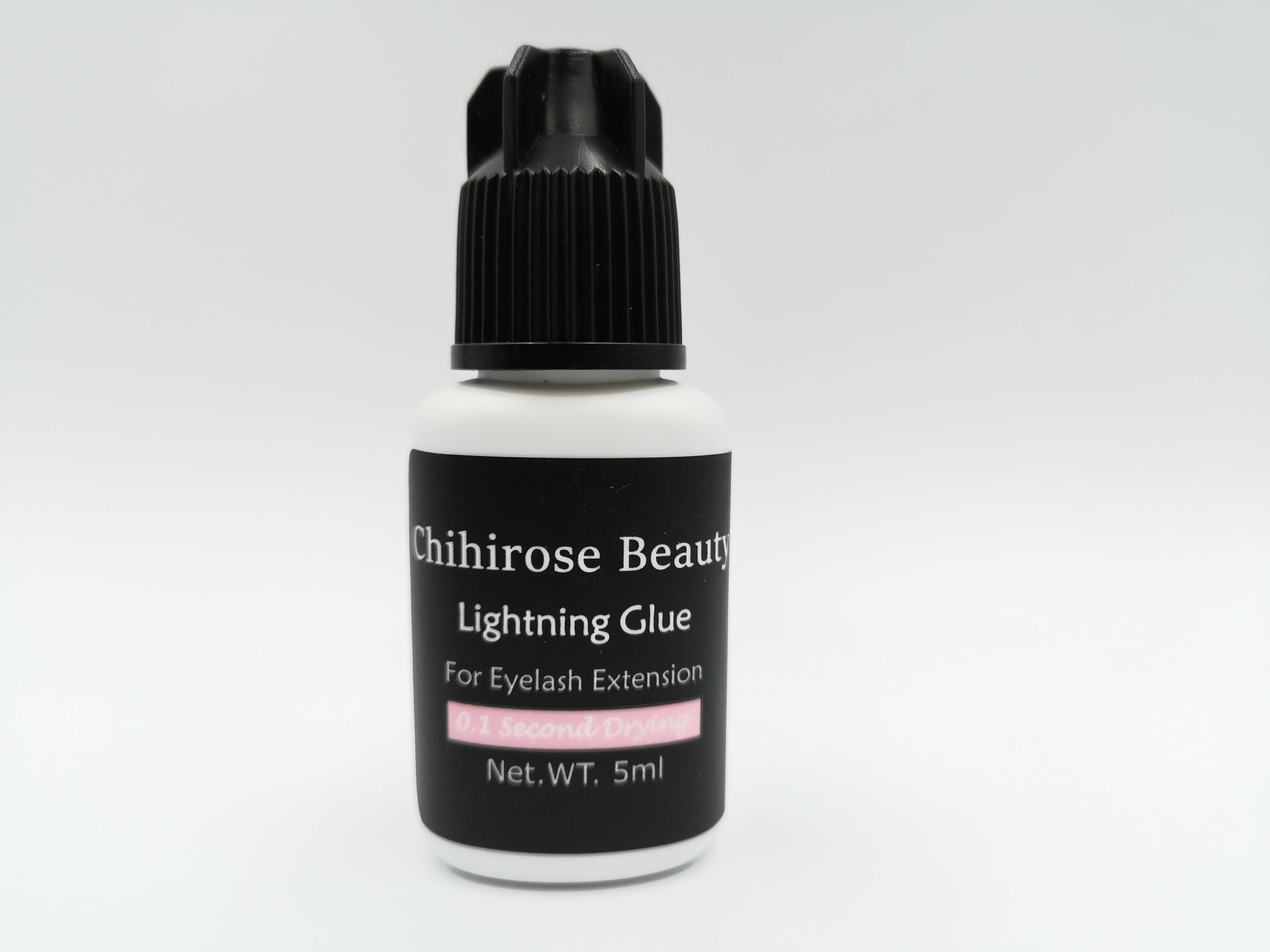 Chihirose beauty быстросохнущий клей 0 1 сек индивидуальный для наращивания Eyelashe lightning 5 г