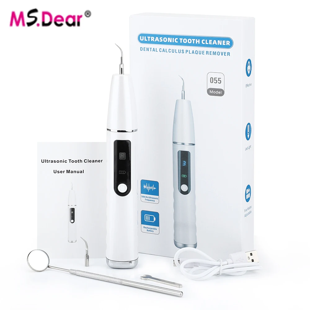 3 режима Электрический Ультразвуковой Зубной ключ для установки границ зубцов