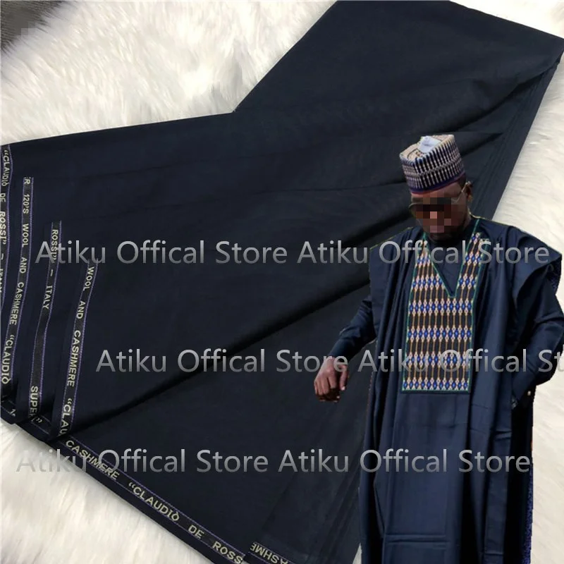 10 ярдов TR материал для мужчин ткань Африканская мягкая мужская с высоким