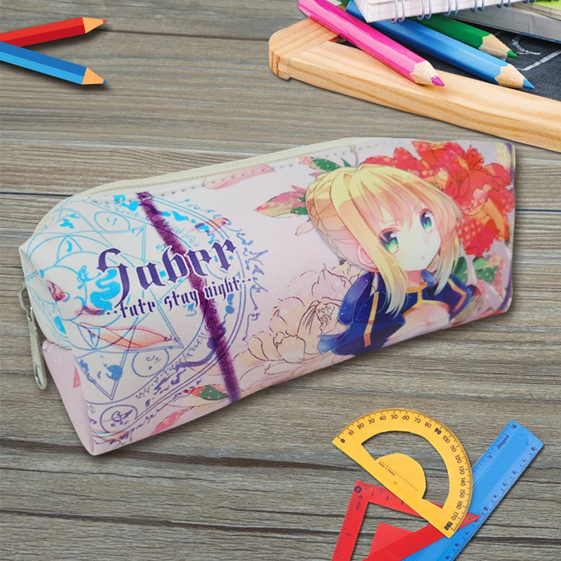 1 шт. пенал в стиле аниме для детектива Конана САО Наруто школьные принадлежности