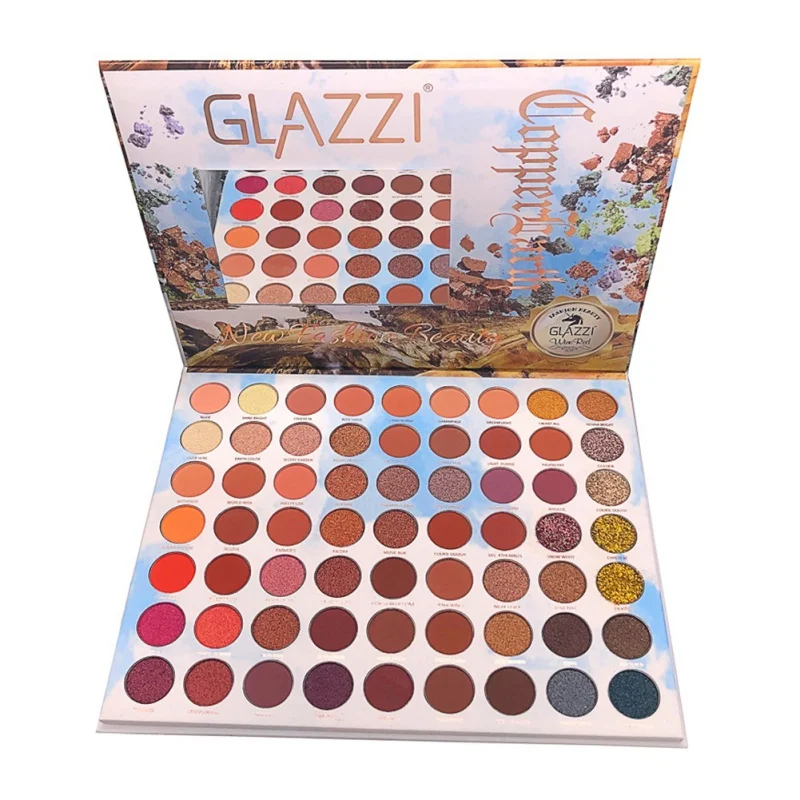 63 Цвета s блестящие тени для макияжа большая палитра пигментированного оттенка