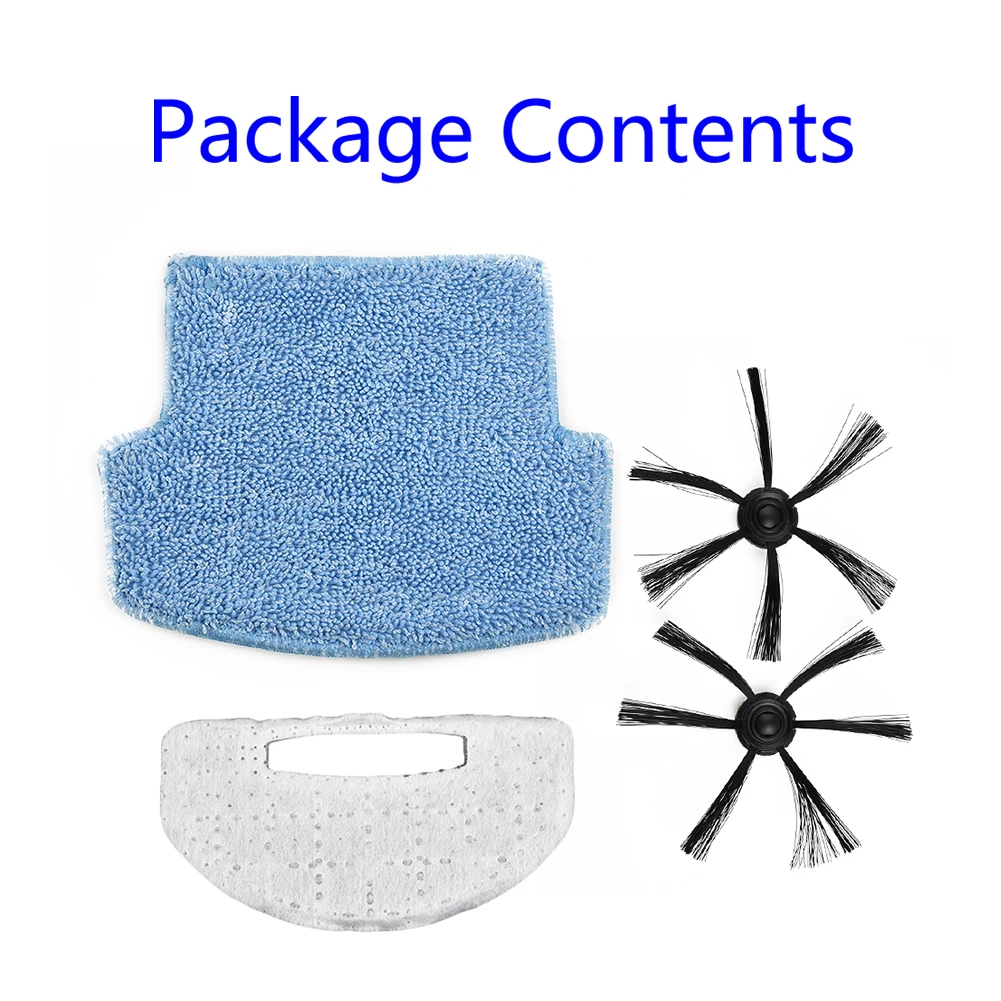 

Sweeper Accessories 2 Side Brushes 1 Filter 1Pc Mop Cloth Suitable For Home Guard Isweep S320 Home Vacuum Cleaner Accessories