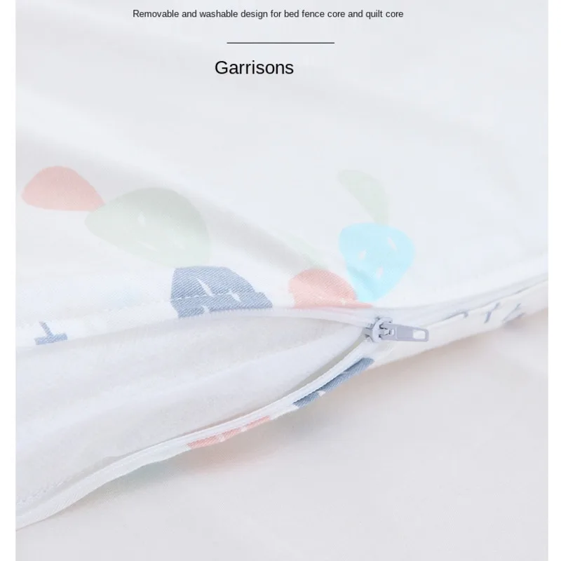 Комплект постельного белья для детской кроватки чистый хлопок съемная детская