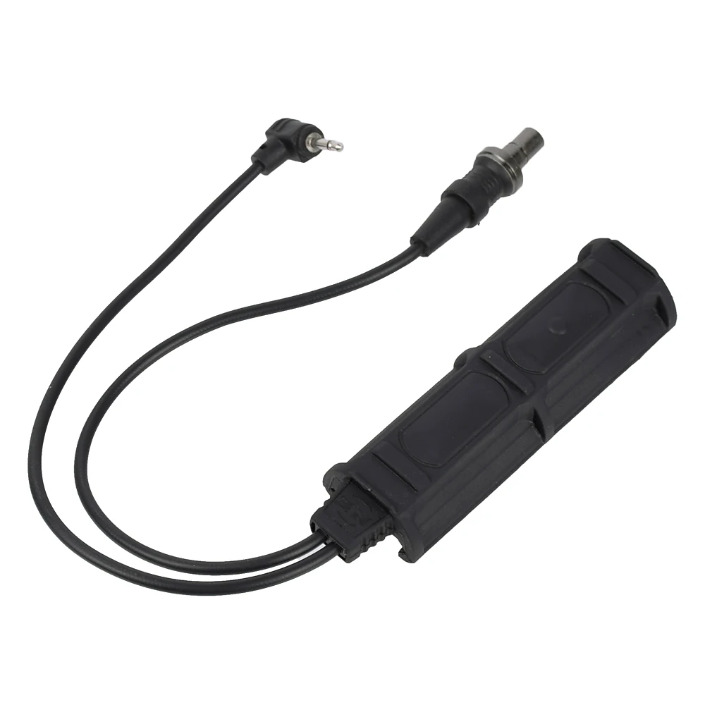 

Gun Light Night Evolution Remote Dual Switch (2 Plug) Quality Flashlight Accessory PEQ Tactical Military Pressure Pad Switch