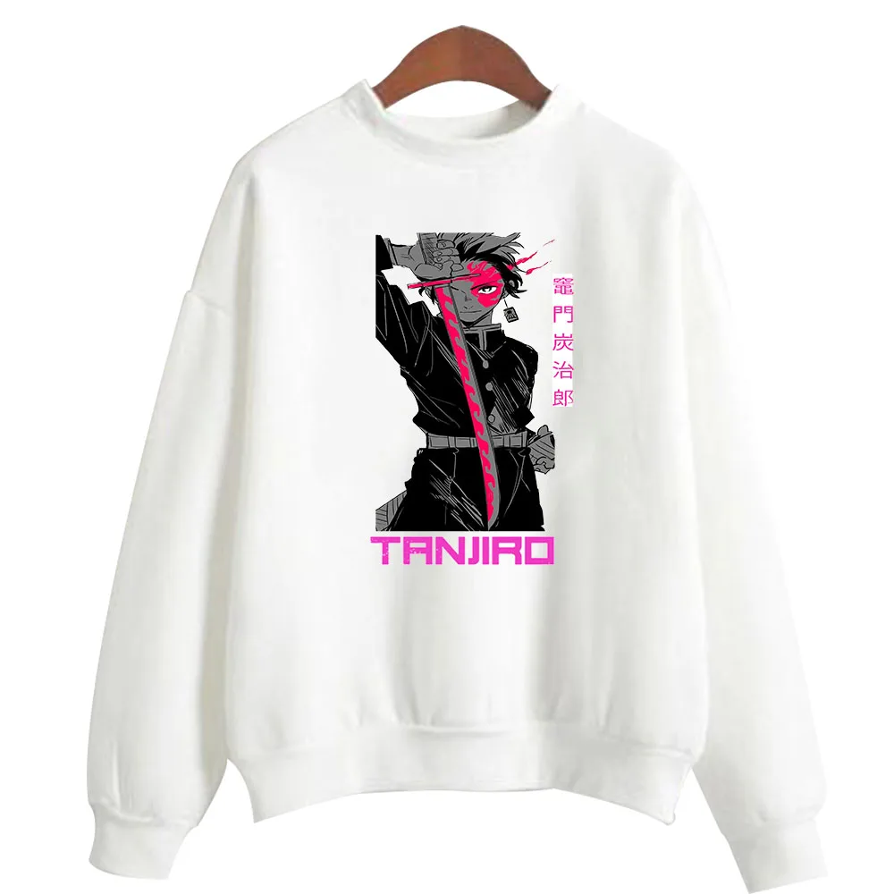 

2021 Japanese Anime Demon Slayer Hoodies Lovely Men's Hoodie Sweatshirts Hoodies