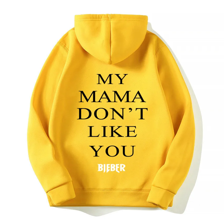 Мужская толстовка с капюшоном в стиле хип-хоп и надписью Justin Bieber Purpose Tour Streetwear