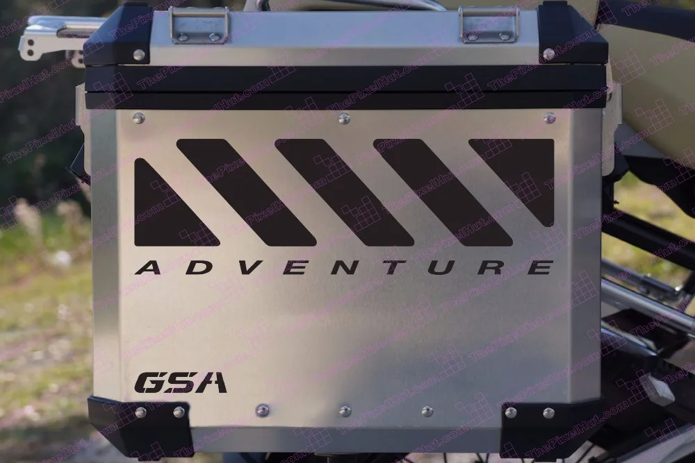 

GS Motorcycle Reflective Decal Kit "GSA Large Adventure" for Touratech Panniers