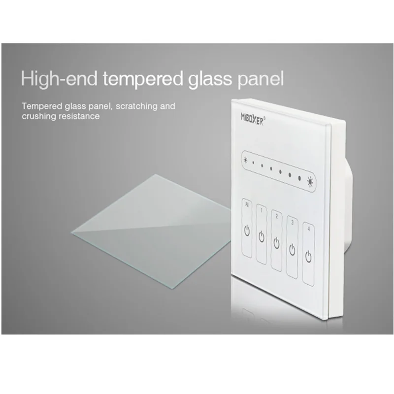 MiBoxer DP1 DALI регулировка яркости 4 канала 86 касаний для светодиодной