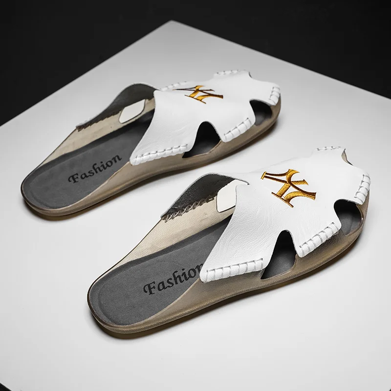 

indoorslipers male fashion hemp fur Men's spa winter shoes beach massage home flops disposable half slippers sole man for