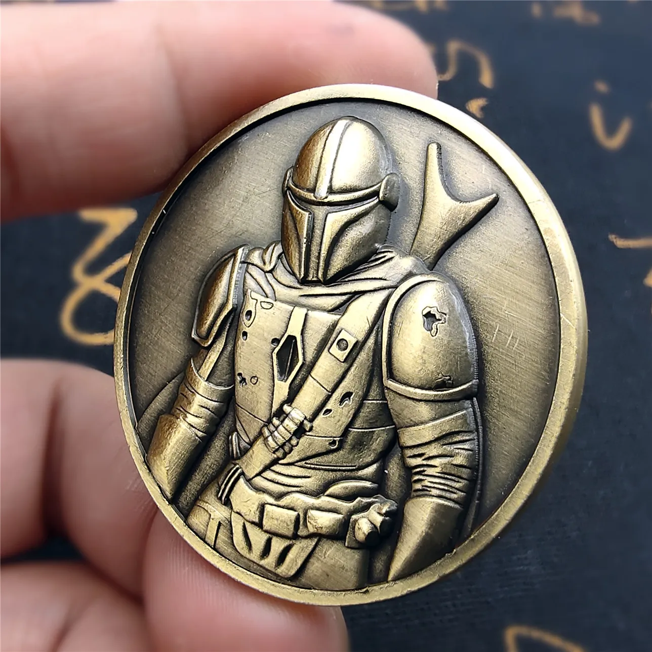 40 мм Звездные войны мандалор собирать монеты охотник за головами Boba Fett значок
