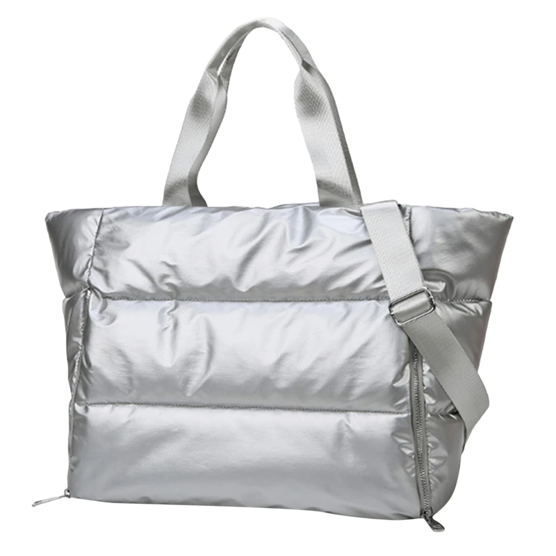 

Сумка на плечо женская, вместительная, водонепроницаемая, с хлопковым наполнителем и пуховым пухом