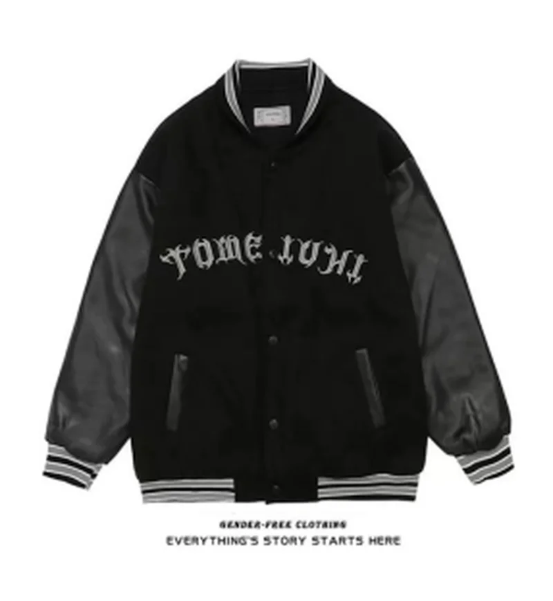 Хлопковая куртка в стиле ретро для мужчин и женщин свободная уличная