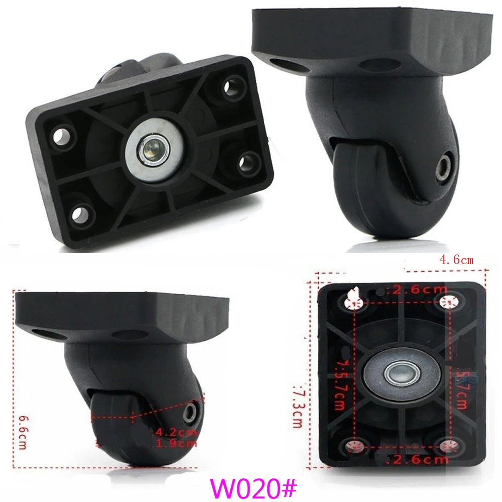 Запасные части для чемоданов gugulудза колесо 360 градусов Спиннер багажные колеса