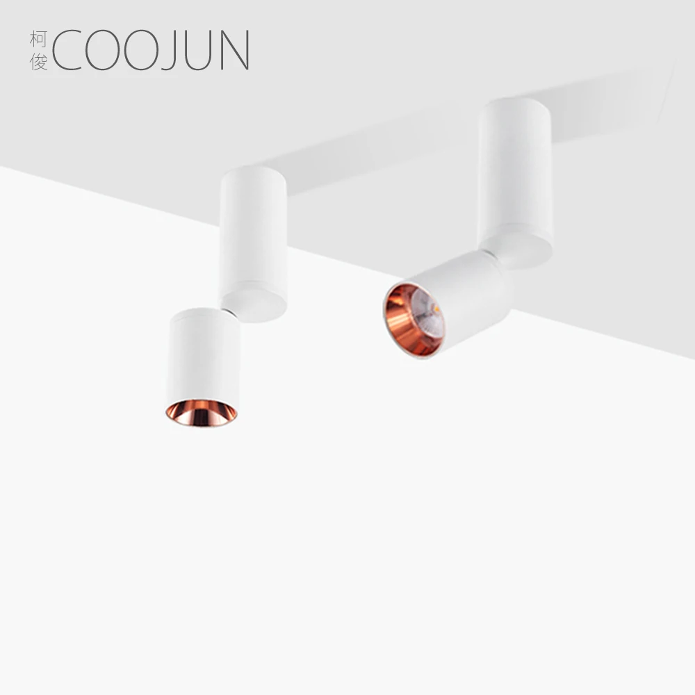 

COOJUN 7W светильник на кухню светодиодный потолочный светильник для дома 3000K 4000K регулируемый угол гостиной спальни коридора точечные потолоч...