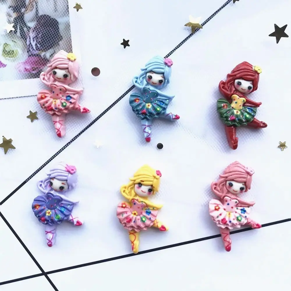 Бесплатная доставка! Плоские пластмассовые танцы девочка дети Мультяшные волосы