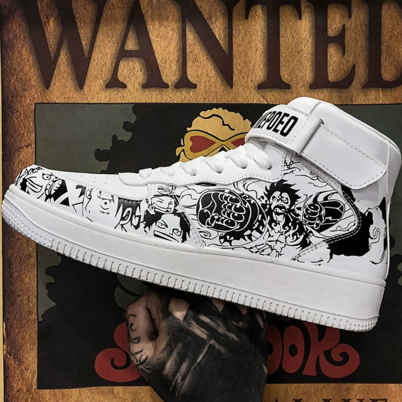 

Новые оригинальные кроссовки Anim для скейтборда, Повседневные высокие туфли для косплея, классические модные трендовые кроссовки Af, уличная...