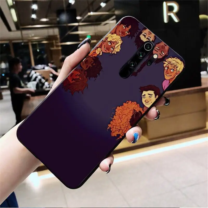 Чехол для телефона Percy Jackson черный мягкий силиконовый чехол Redmi Note 8 8A 8T 7 6 6A 5 5A 4 4X 4A