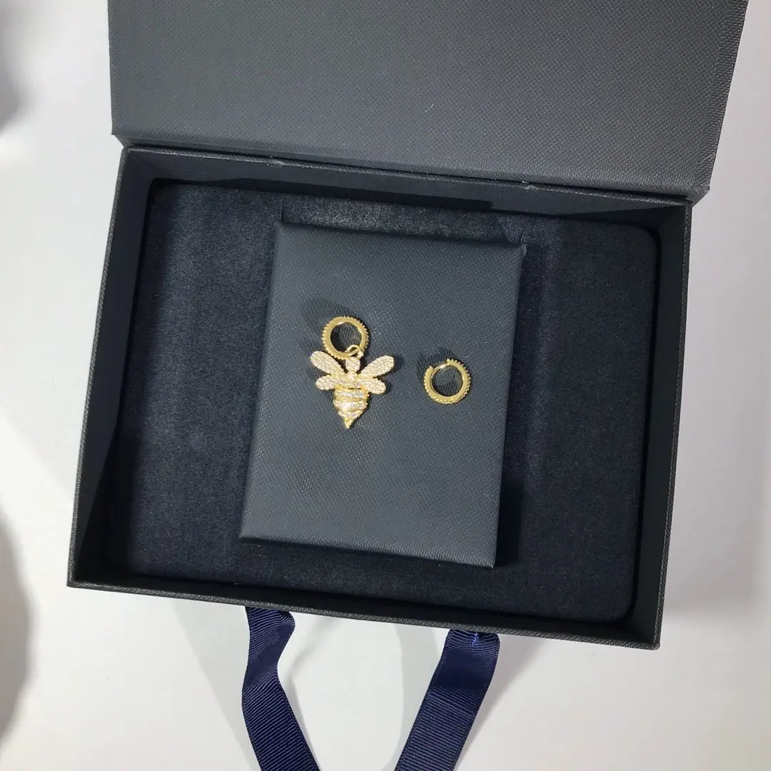 Модные очаровательные оригинальные серьги из стерлингового серебра 1:1