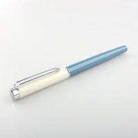 new luxury quality 5014 classic metal fountain pen pink blue macaron color 0 38mm calligraphy ink pens supplies