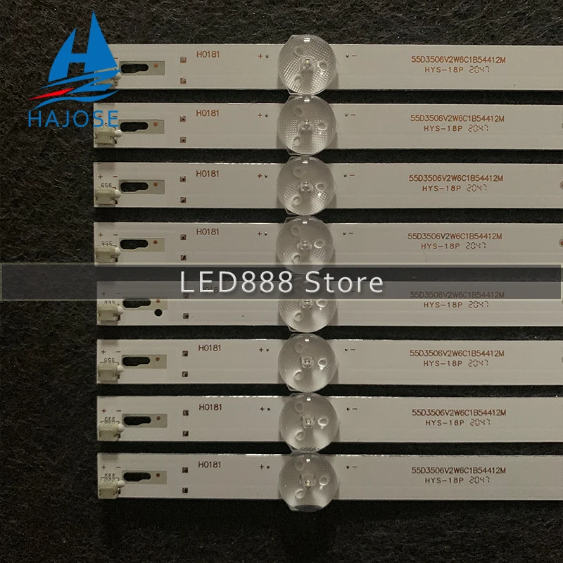 8 шт./лот 6LED подсветка полосы для 55PUF6092 K550WDC1 A2 4708 K550WD A2113N01 K55WDC A1113N01