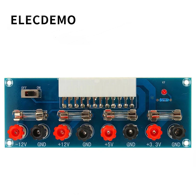 Адаптер питания шасси настольного ПК ATX переводится на адаптер модуль выходной