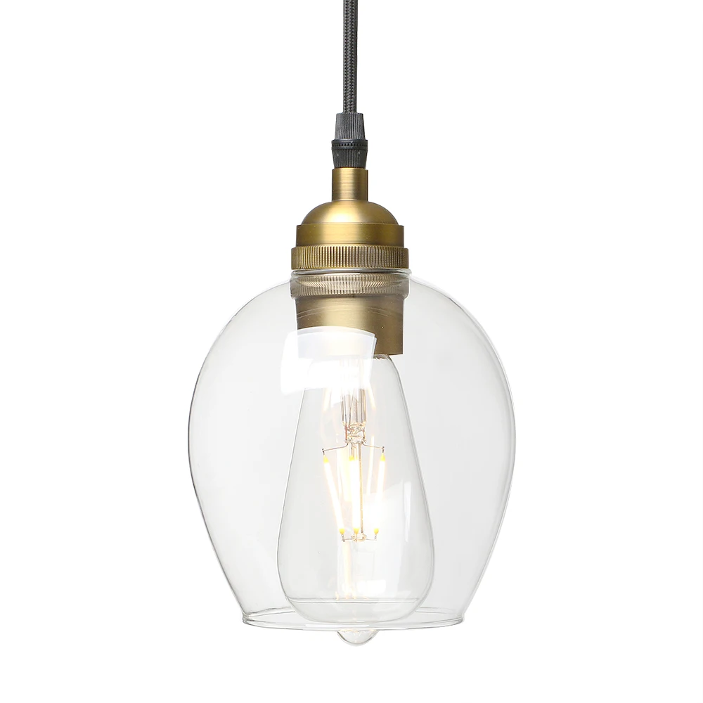 PERMO 7.9&quot стеклянный шар подвесные светильники ретро современные рождественские