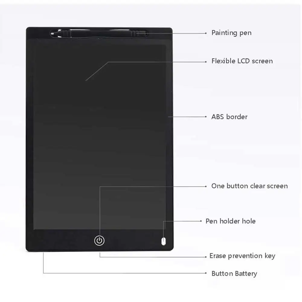 ЖК-планшет для письма 8 5 10 12 дюймов цифровой рисунок электронный почерк коврик