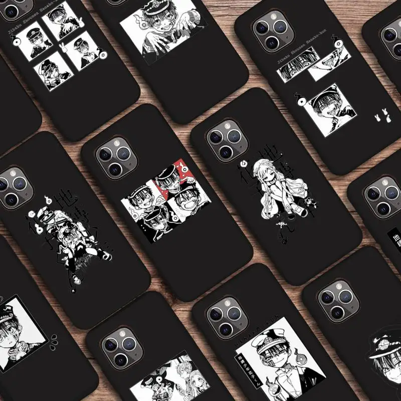 

Toilet Bound Hanako Kun anime Phone Case Candy Color for iPhone 6 7 8 11 12 s mini pro X XS XR MAX Plus
