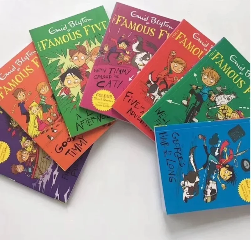Книга с историями на английском языке для детей 5-12 лет Энид блайтон знаменитая