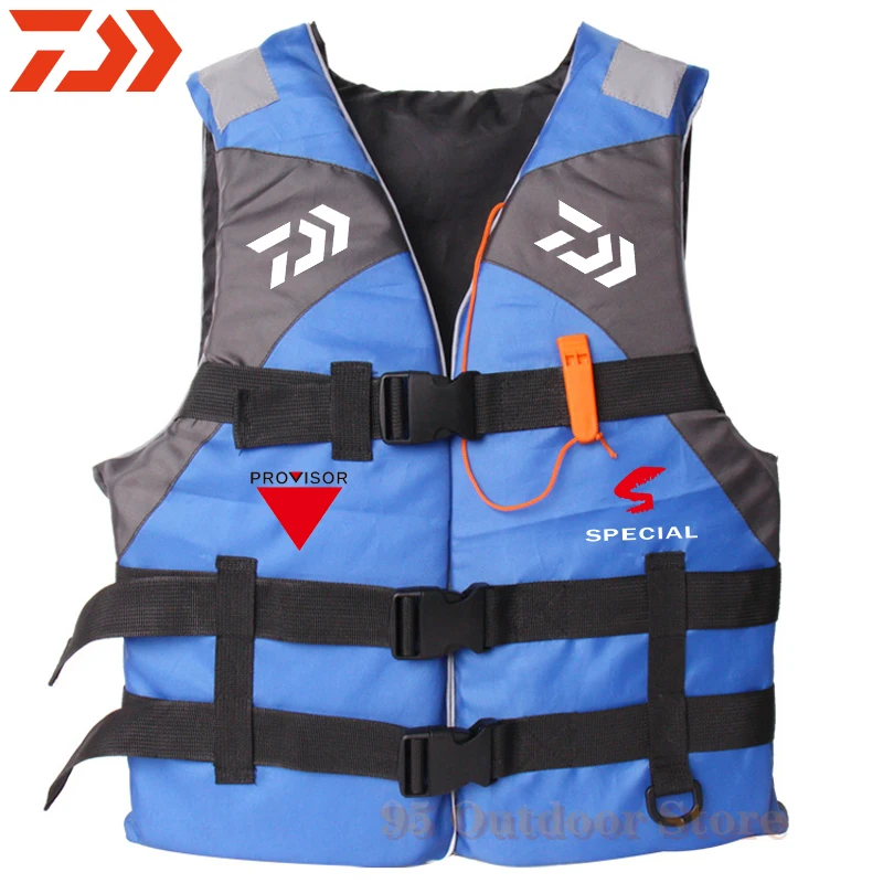 

Спасательный жилет DAIWA для взрослых, регулируемая плавучесть, помогает плавать, гребать, рыбалка, водные виды спорта