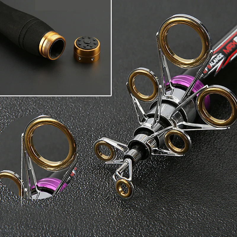 Новая удочка гладкое направляемое кольцо телескопическая портативная