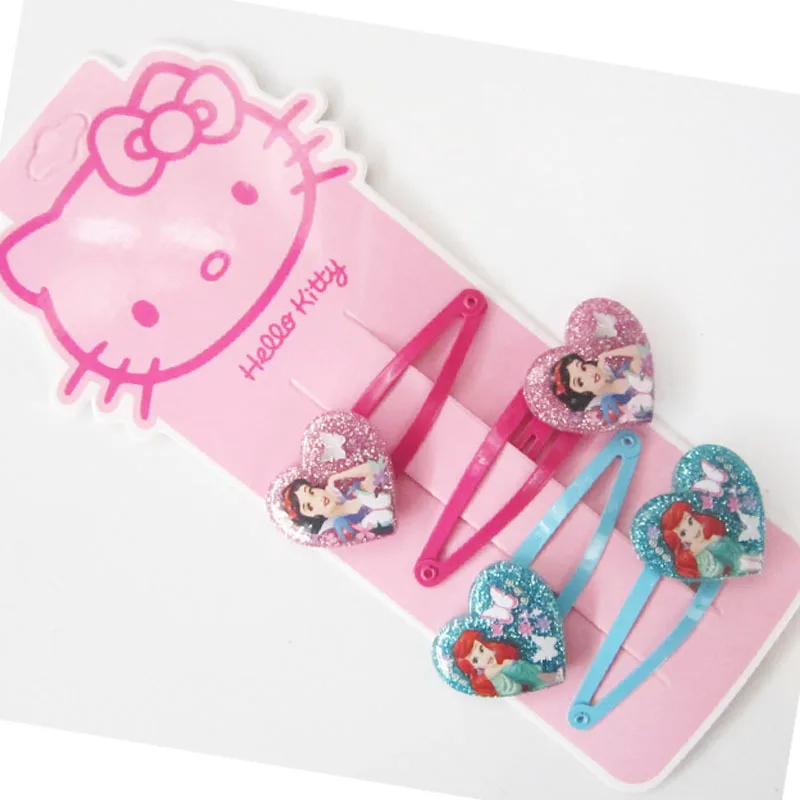 Заколка для волос детская из мультфильмов Disney резинка Холодное сердце Эльза