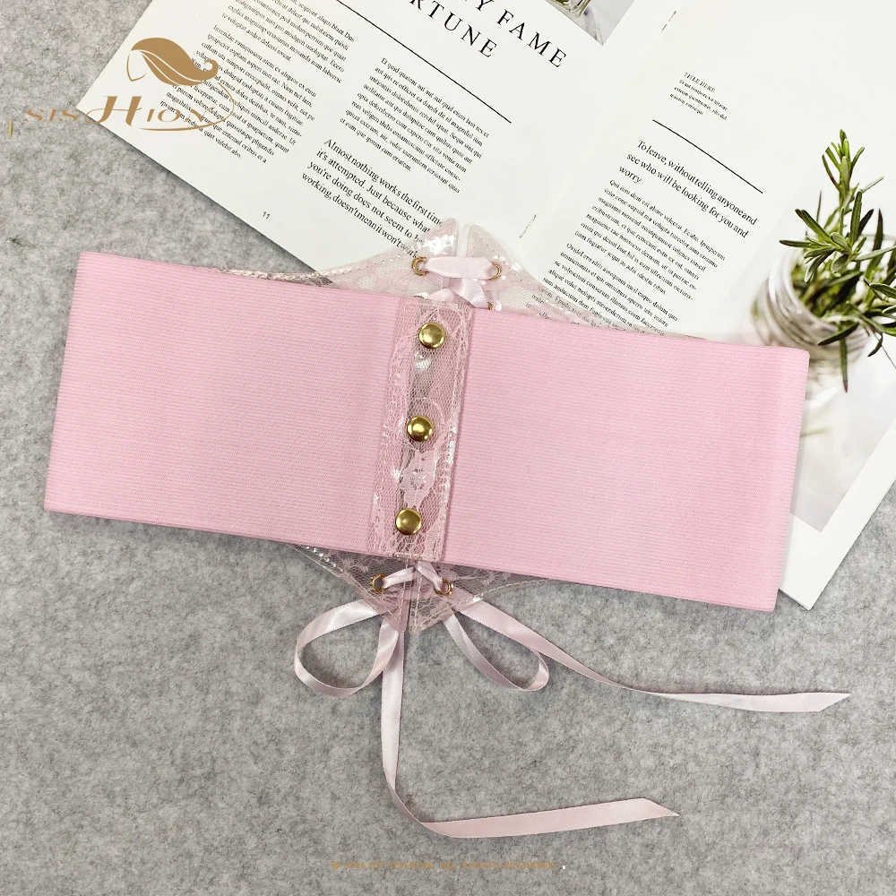 Женский кружевной корсет Sishion с поясом VD2688