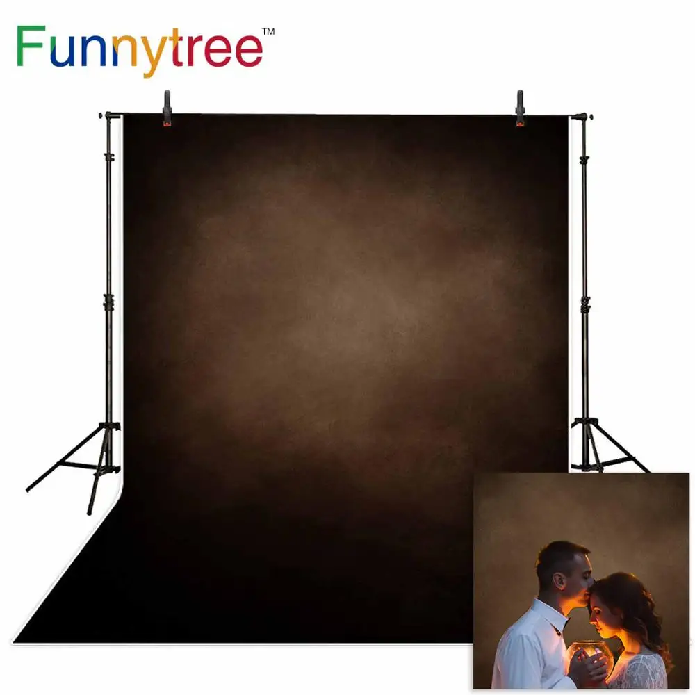 Funnytree фон для фотосъемки винтажный темно-коричневый старый мастер классический фотосъемка празднование фотосессия Фотофон фотозона