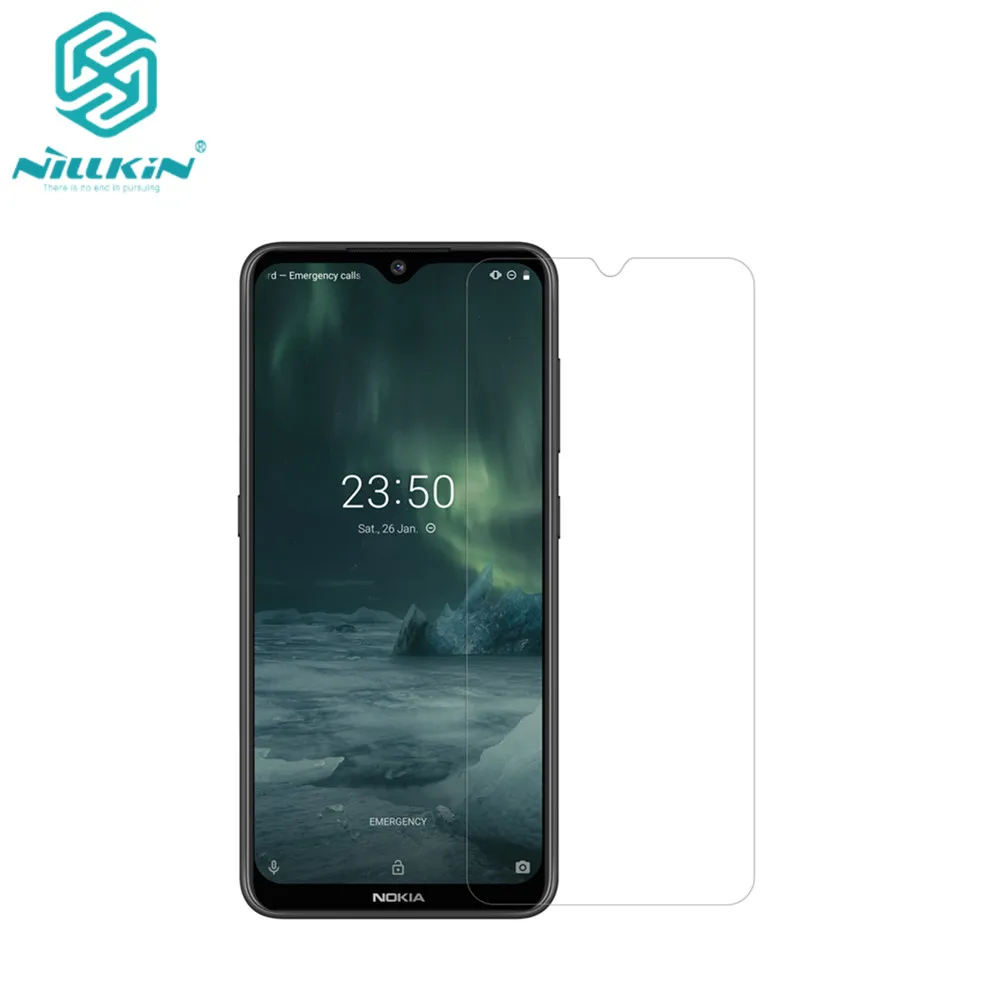 2 шт./лот для Nokia 7 NILLKIN кристальная супер прозрачная защитная пленка или