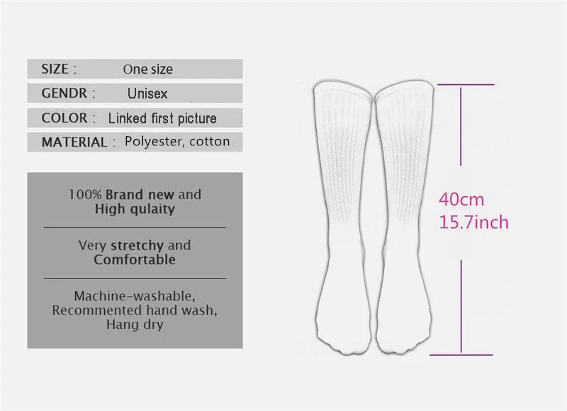 Носки гнома с Буйволом в клетку фоном-отличные чулки мужские спортивные носки