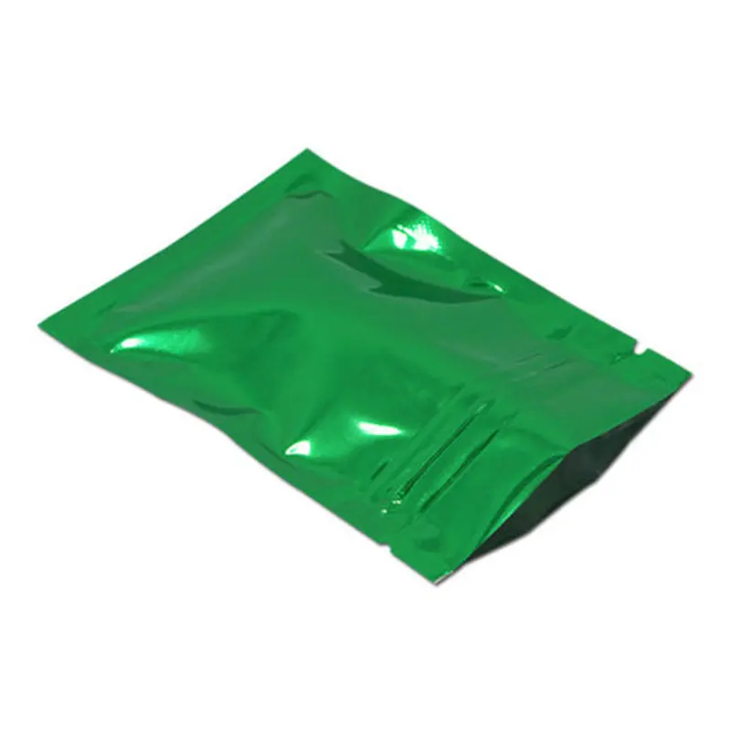 Мульти размер 100 шт майлар ziplock сумки фольги небольшой замок типа молния