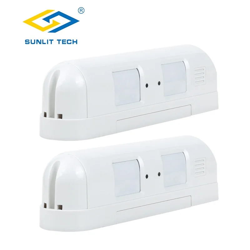 

2pcs High Quality Anti-pet Infrared Motion Sensor Detector Wired Dual Curtain Pir Sensor For Smart Home Burglar Alarm System
