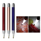 Набор для рисования с круглыми камнями и полотном инструмент освещения точечной фиксацией РУЧКА НОВАЯ ручки со стразами 5D картина набор сделай сам для эпоксидной смолы ювелирных изделий