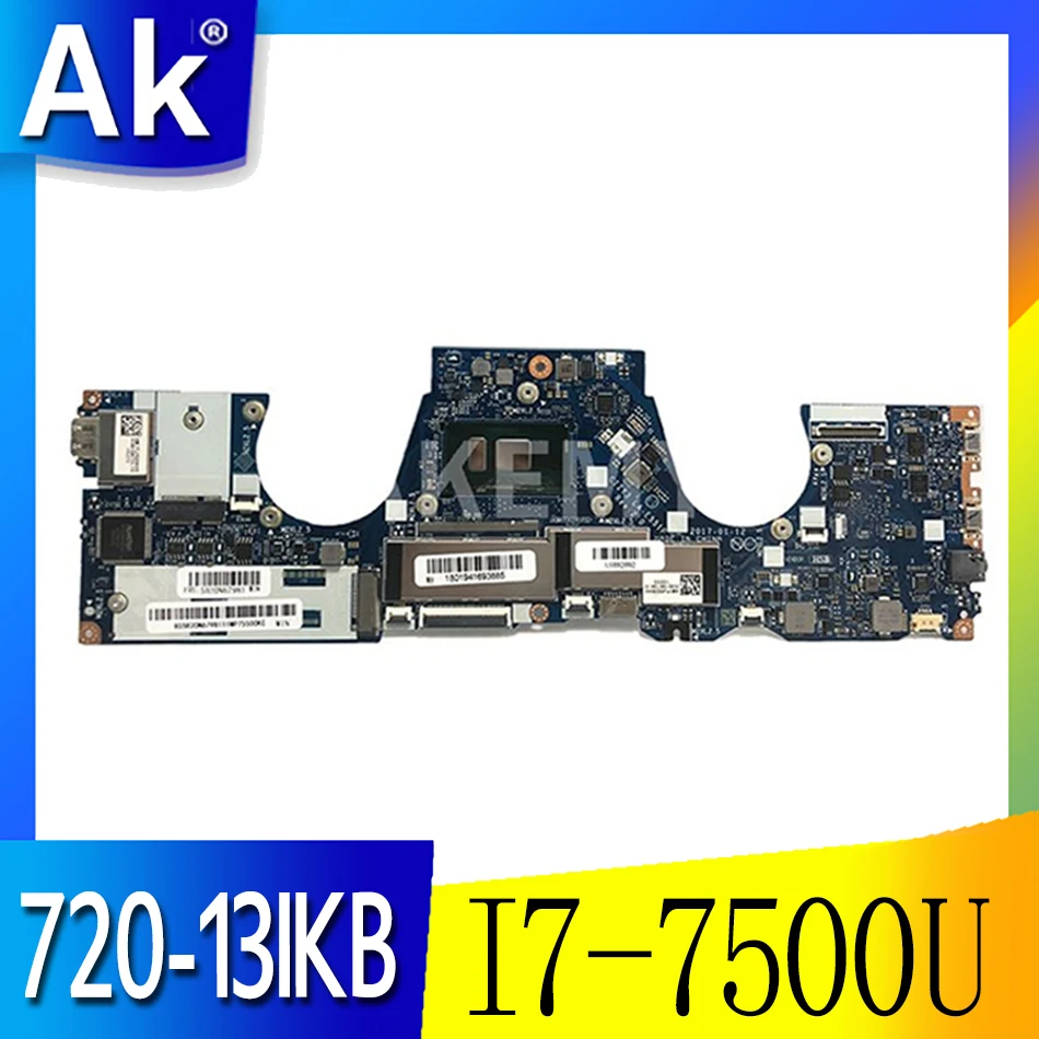

Материнская плата для ноутбука Lenovo ideaPad Йога 720-13IKB оригинальная материнская плата CIZY3 LA-E551P с I7-7500U процессор FRU: 5B20N67877