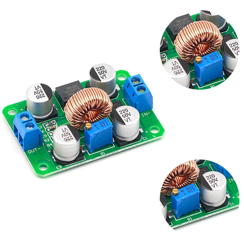 Модуль повышения мощности LM2587 DC модуль повышающего преобразователя постоянного