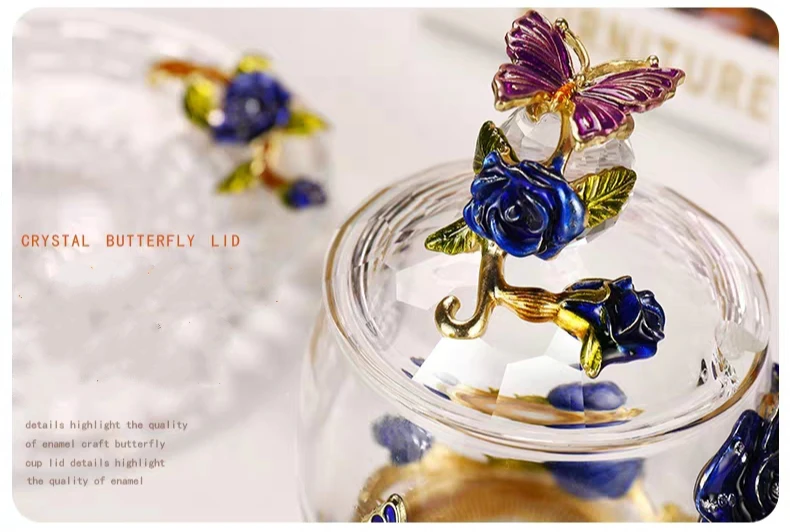 Продажа Стакан для кофе из эмалированного стекла, красная роза, кружки чашки для чая, ручная работа, термостойкие стаканы, чашка для воды, посуда для ... Купить Стакан для кофе из эмалированного стекла, красная роза, кружки чашки для чая, ручная работа, термостойкие стаканы, чашка для воды, посуда для ...