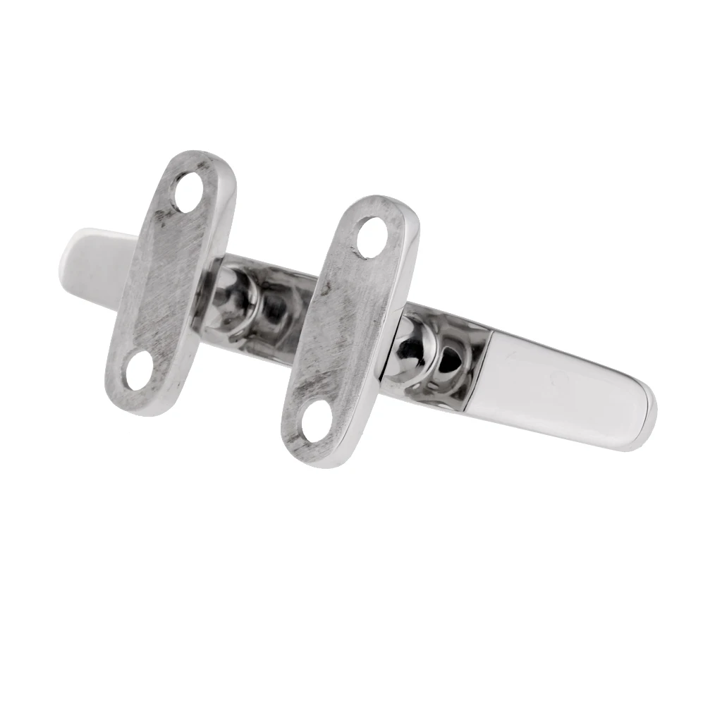 

Marine Grade 316 Stainless Steel Heavy Duty Hollow Base Boat Cleat 4' for Sailing Boat Deck NEW Professional