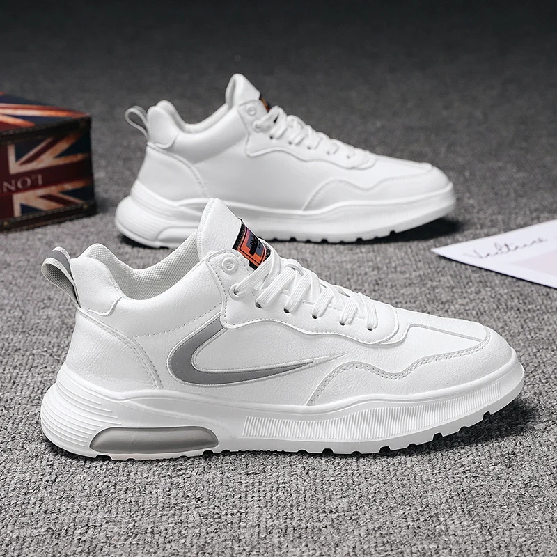 

Мужские Нескользящие кроссовки из микрофибры, на шнуровке