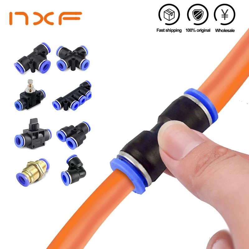 Быстроразъемный пневматический Фиттинг для шлангов пластиковый шарнирный