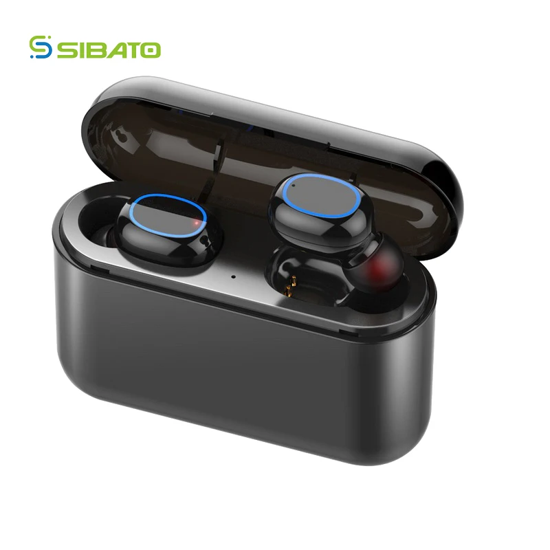 Новые наушники вкладыши TWS беспроводные Bluetooth гарнитура стерео Hi Fi зарядным
