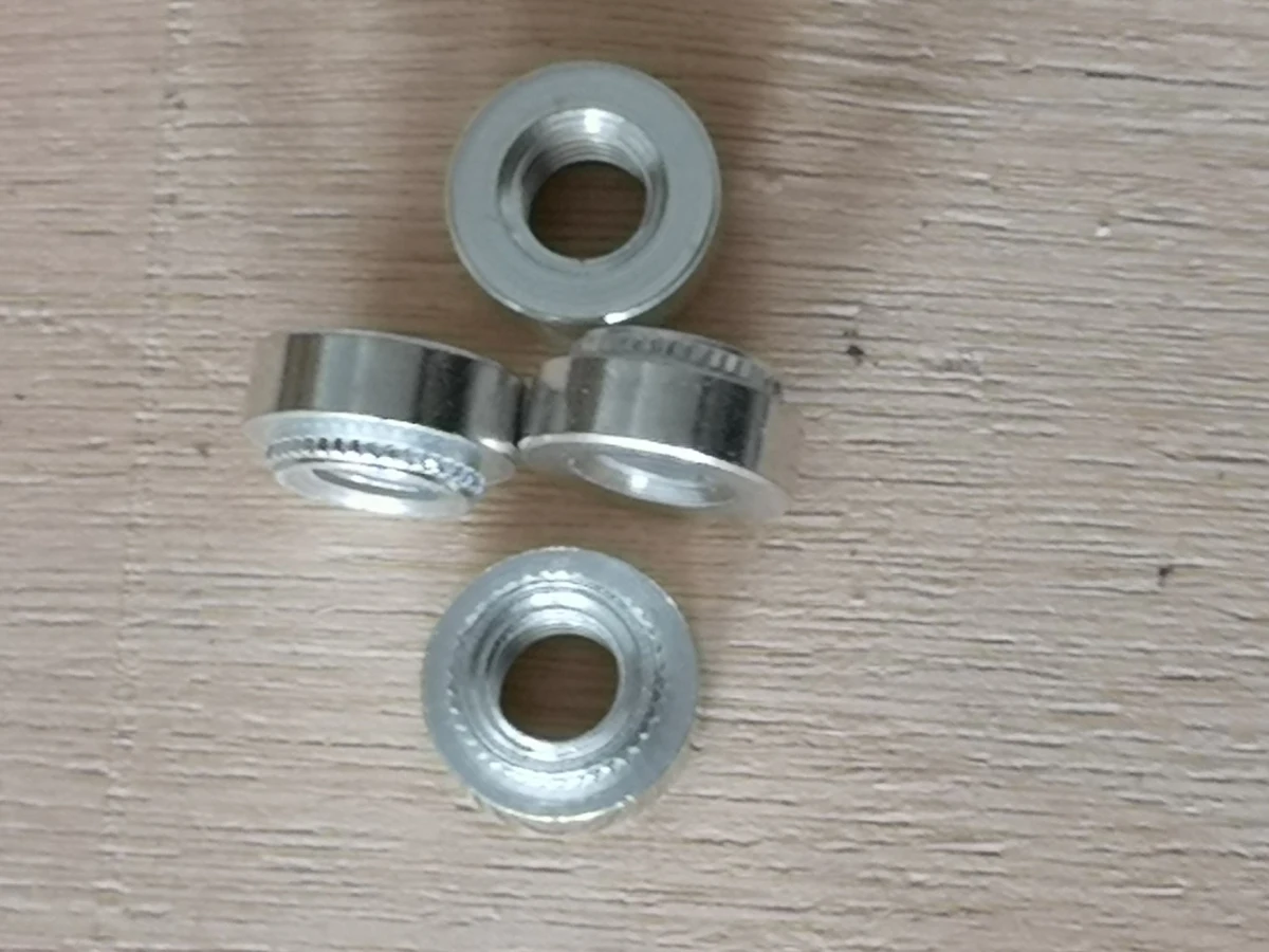 

KF2-256/440/632/832/032/0420/M2/M2.5/M3/M3.5/M4/M5/M6/Broaching Nuts, Carbon Steel, Electro-Plated Tin China