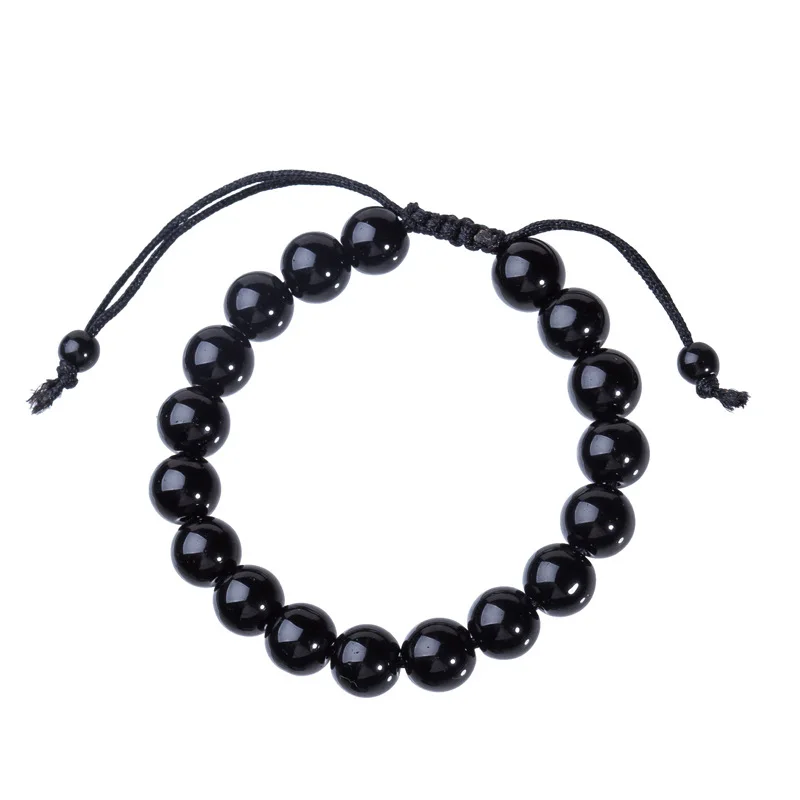 

Magnetic therapy Health care Loss Weight Effective Black Stone Bracelets slimming Stimulating Acupoints Arthritis Pain Relief