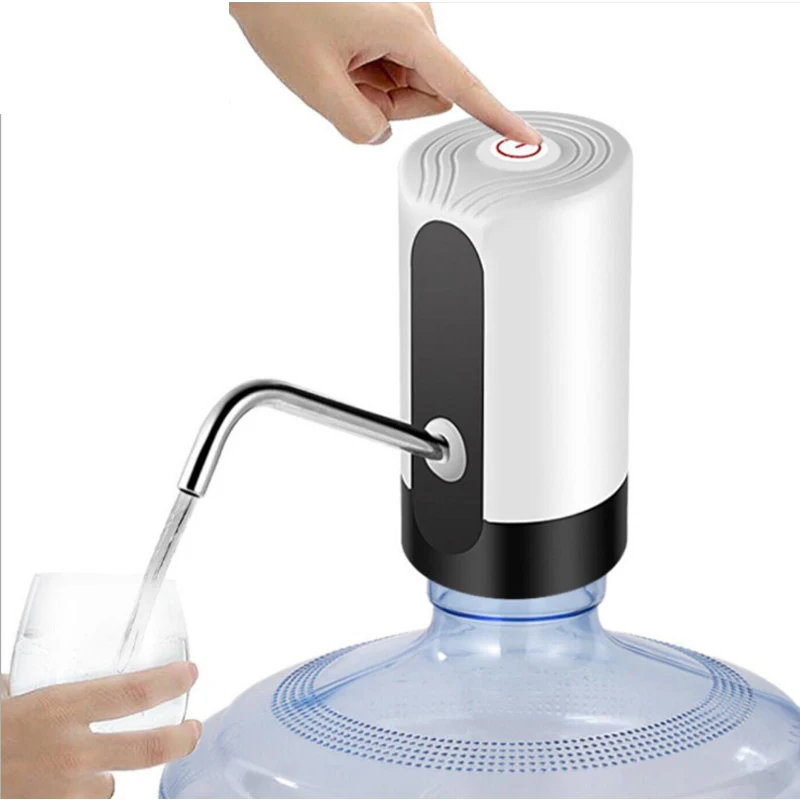 Домашний диспенсер для воды с USB зарядкой бытовой автоматический Электрический