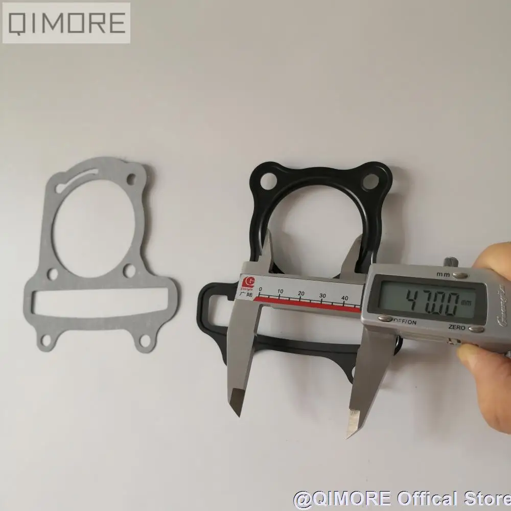 Прокладка головки 47 мм и прокладка основания для 4 тактного скутера 80 куб. См